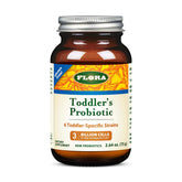 Flora Toddler Probiotic powder jar supports gut balance for children 1–3