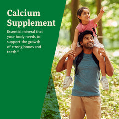 Floradix Calcium Liquid dosage illustration shows 200 mg per serving