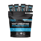 Fluid Creatine ultra-fine powder dissolves easily in drinks for smooth mixing.