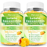 Flyrocer Sugar-Free Lutein Gummies mango bear cubes jar: tasty eye support during long screen days.