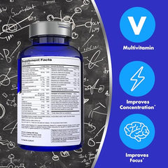 Focus Factor label packaging showcases the brain health formula for daily use.