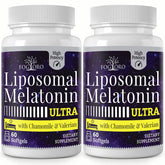 Fogoro Melatonin 60mg bottle close-up for restful sleep support.