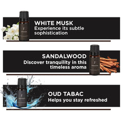 Folkulture Dark Rum diffuser oil bottle for rich, deep ambiance