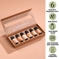 Folkulture Fresh Start diffuser scene showing six oils in use