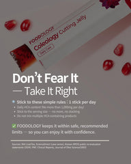 FOODOLOGY Coleology on-the-go jelly use supports quick craving management.