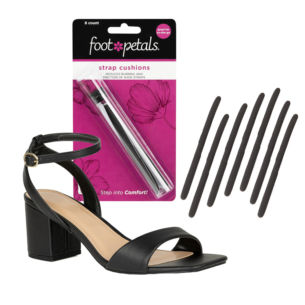 Foot Petals almohadillas para correas reducen rozaduras y mejoran el ajuste.