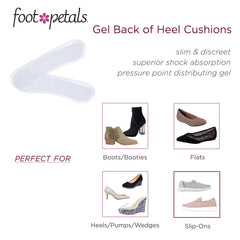 Foot Petals amortiguación de gel para absorber impactos al caminar