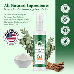 Foot Sense sneakers-fresh delivers scent-neutralizing results after workouts.