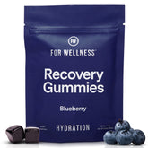 For Wellness Recovery Gummies Hydrate bottle for convenient daily hydration on the go.