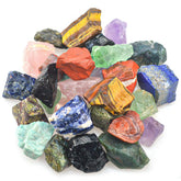 FORBY rough Madagascar stones collection, 1 inch, ideal for tumbling and jewelry making.
