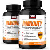 Force Factor Immunity elderberry bottle for daily immune health.