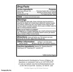 Calendula officinalis soothing extract visible in Scar Control