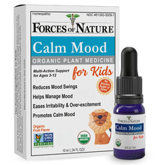 Forces of Nature Calm Mood para niños, frasco de 10 ml para uso diario
