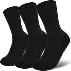 Forcool merino diabetic socks, top view, non-binding fit for gentle support.