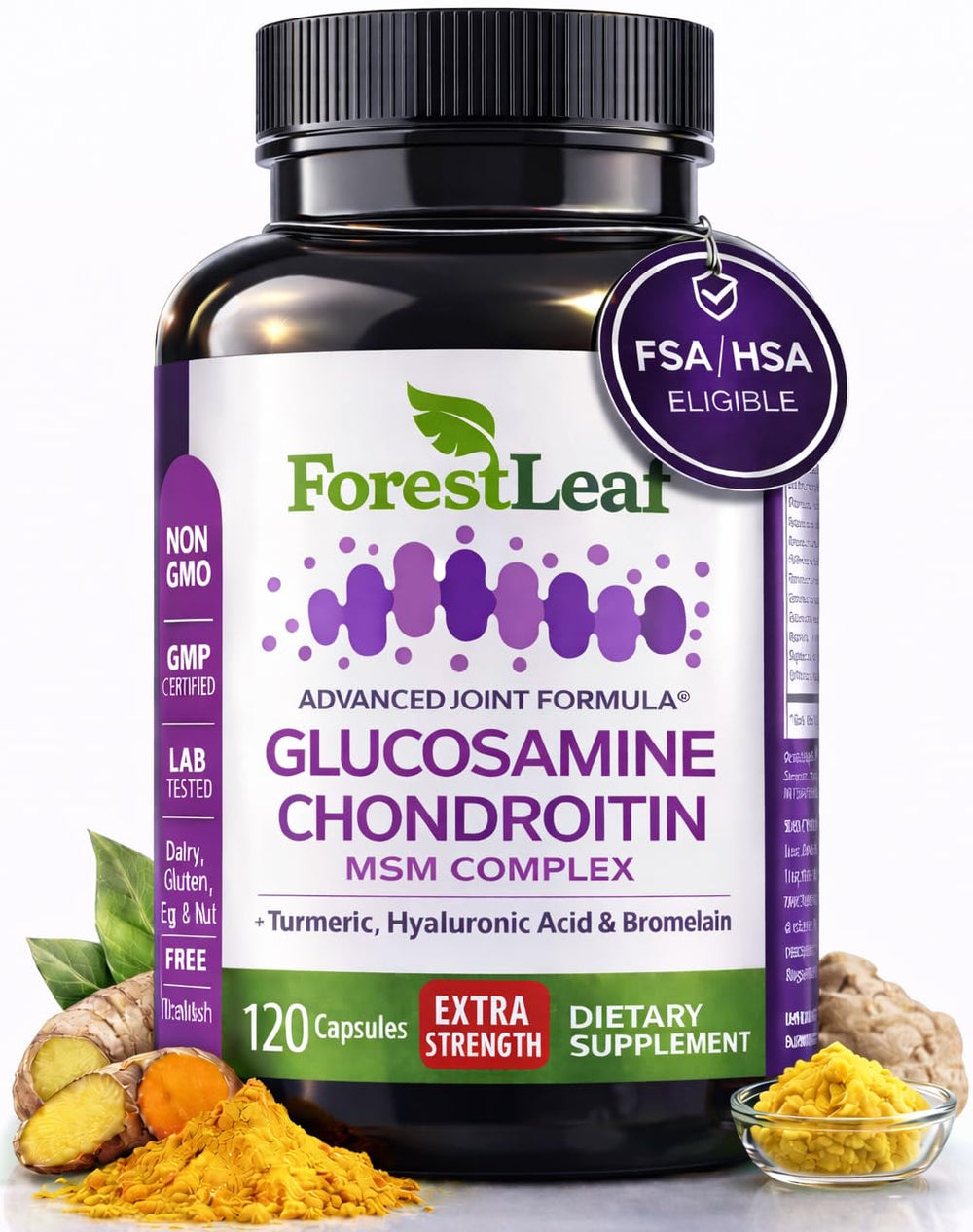 ForestLeaf joint formula bottle shown for daily mobility support
