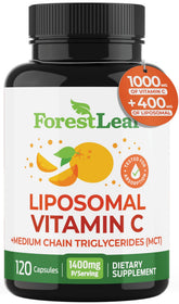 ForestLeaf Liposomal Vitamin C 1000mg bottle front for immune support