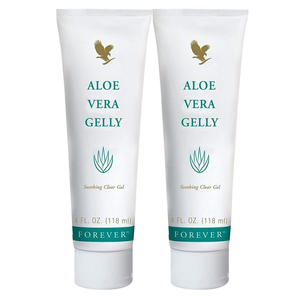 Forever Living Aloe Vera Gelly front pack view ready for soothing skin and daily hydration.