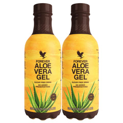 Forever Living Aloe Vera Gel bottle with inner leaf concentrate, suitable for daily use