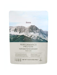 Form Performance Protein bottle pour shows convenient post-workout mixing and tasting tiramisu flavor.