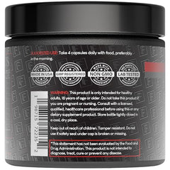 Formulation Factory Heart of Steel ingredients panel highlights L-Arginine and L-Citrulline