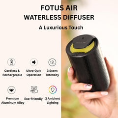 FOTUS AIR portable cordless diffuser ideal for car travel