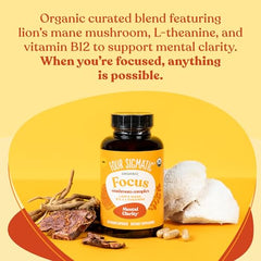 Label features Lions Mane and Bacopa for cognitive benefits