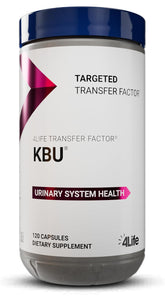 4Life KBU bottle close-up for urinary support and everyday health