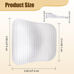FOWSRHRG honeycomb non-slip surface stabilizes the arch during standing.