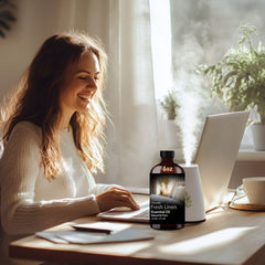 FRAOIL Fresh Linen in diffusers enhances rooms with clean notes.