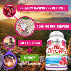 Fresh Healthcare Raspberry Ketones pour demonstrates easy serving and quick intake.