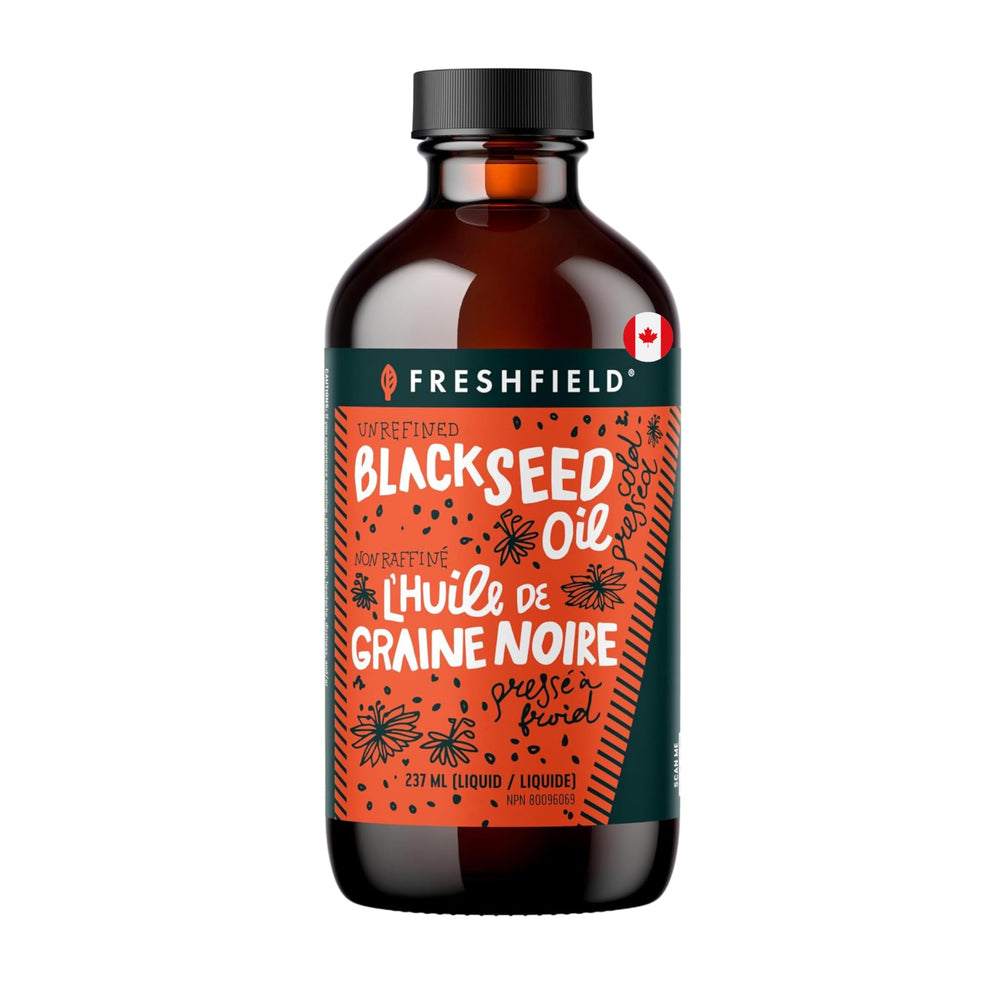 Freshfield Black Seed Oil bottle ready for daily use