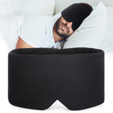FRESHME Sleep Mask nose-wing design blocks light for deeper rest