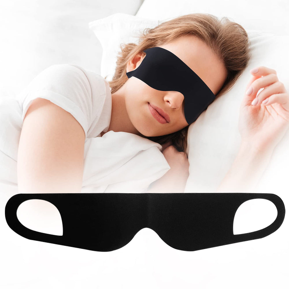 FRESHME Zero-Pressure Sleep Mask with nose-wing design for darkened, relaxed mornings.