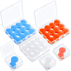 Frienda ear plugs packaging showing 21 pairs and case for easy storage