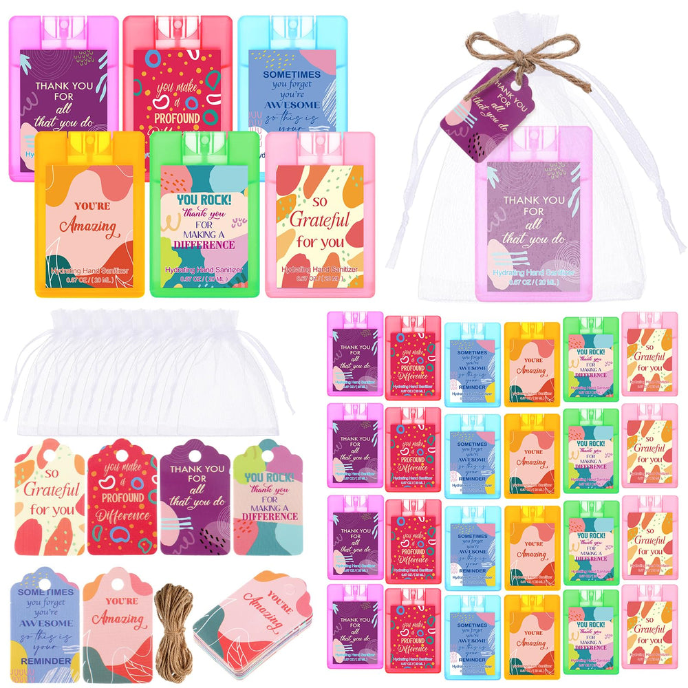 Frienda 24-set mini hand sanitizer spray bundle for travel and gifting.