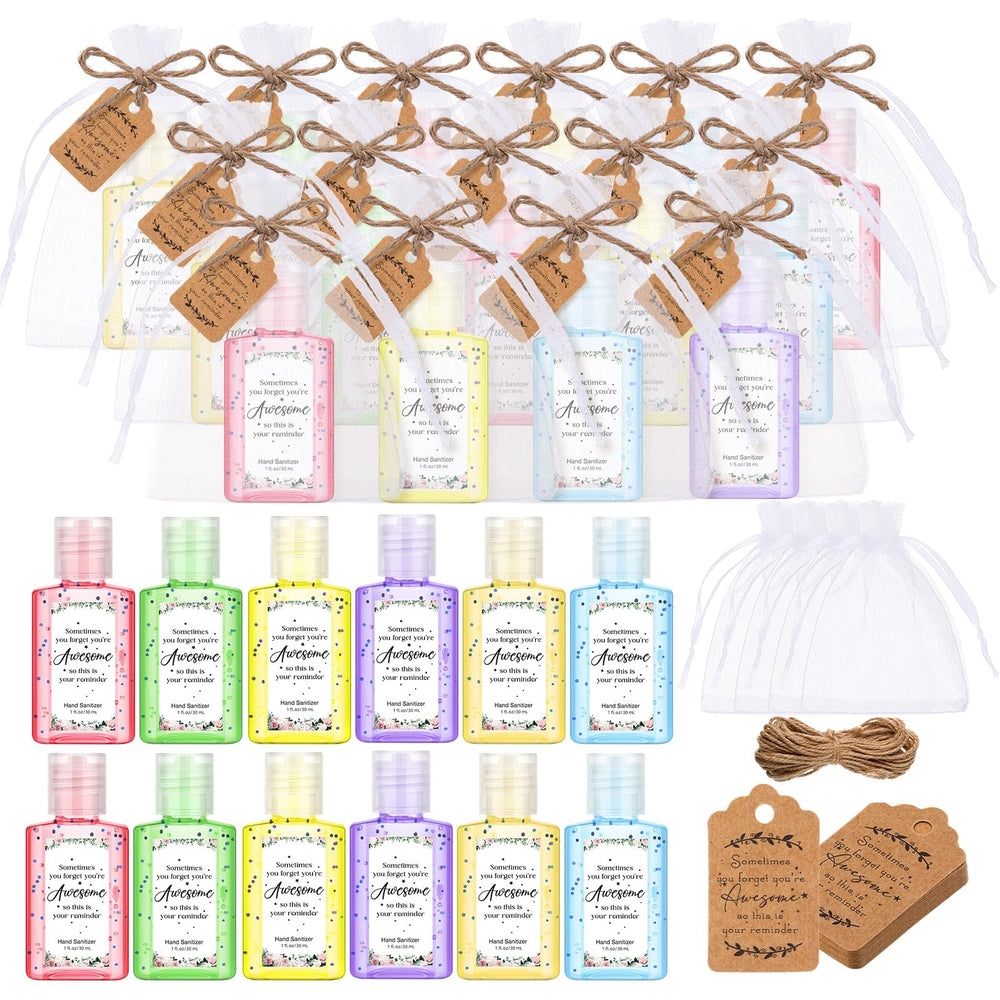 Frienda 24-set Christmas hand sanitizer mini bottles ready for gifting and events.