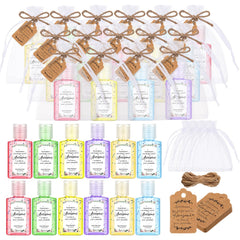 Frienda 24-set Christmas hand sanitizer mini bottles ready for gifting and events.