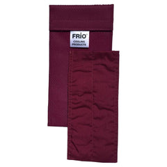 FRIO Duo Insulin Cooler Wallet opened with two pens for travel