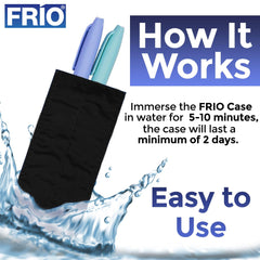 FRIO Duo compact design highlighting slim profile for travel packing.