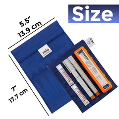 FRIO travel friendly design fits small bags and daily carry.