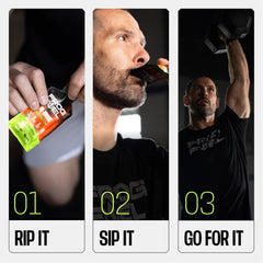 Frog Fuel Ultra Energy Gel nutrition label highlights carbs and collagen.