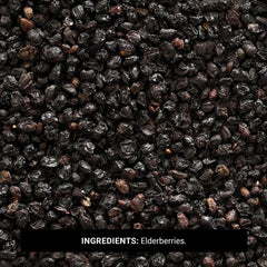 Frontier Co-op elderberries powder prep for smoothies and baking.