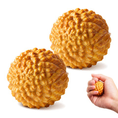 FSYQUAST wooden massage-ball 2pcs: two-piece set aids comfort during labor.