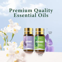 FUHITIM essential oil set 90x5ml bottle close-up, ideal for diffusers and spa blends.