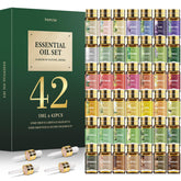 FUHITIM essential oil set with 42 bottles for versatile aromatherapy options