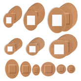 Fukaisu 120pcs round and oval bandages pack provides discreet facial coverage for small wounds.