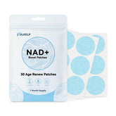 Fulkelp NAD Patch applied to clean skin for an easy daily energy routine