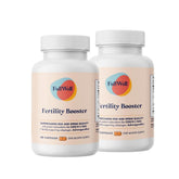FullWell Fertility Booster bottle front view for daily support for both partners.