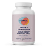 FullWell Women’s Multivitamin packaging highlights a full nutrient lineup for daily wellness.
