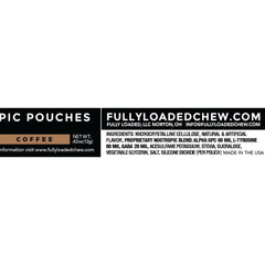 Fully Loaded Bullseye Alpha nootropic coffee pouches on a desk for quick clarity
